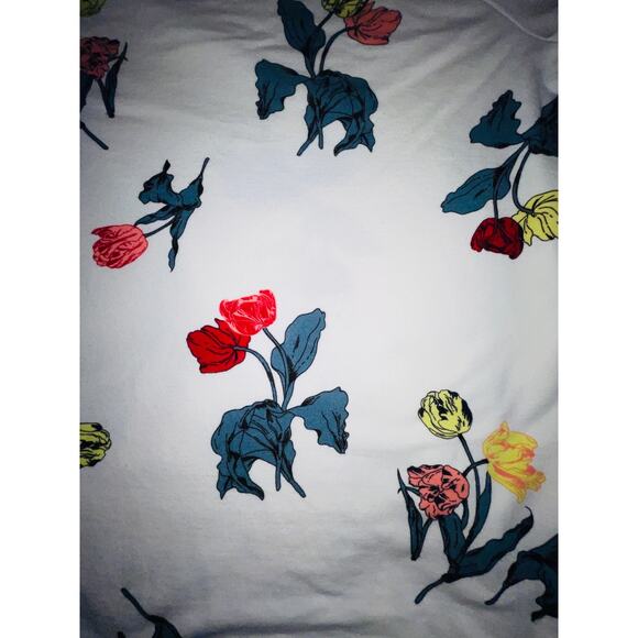 Ann Taylor Factory Floral Top - Women's Size XL - Picture 3 of 8